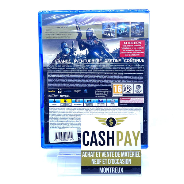 Jeu PS4 - Destiny Le Roi Des Corrompus