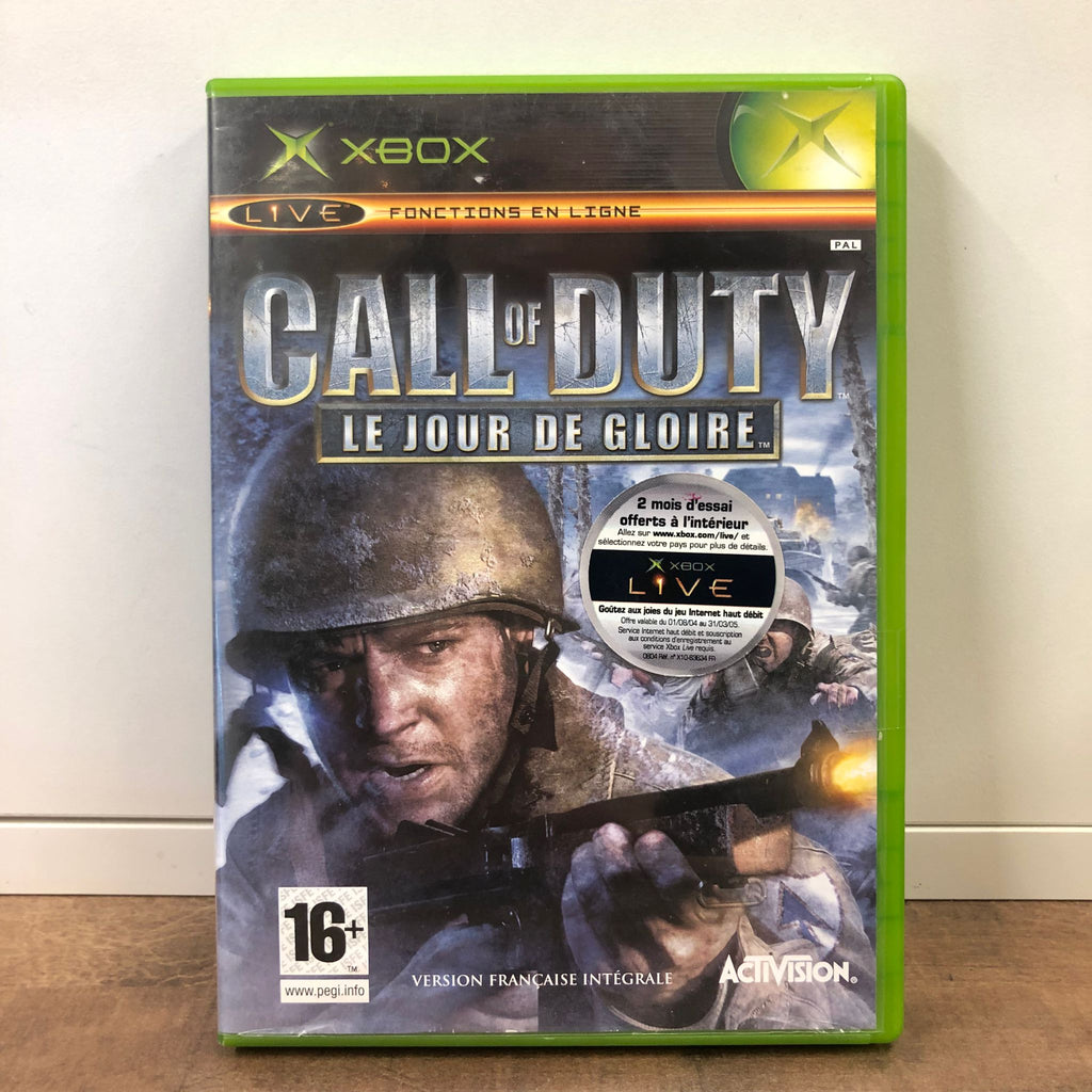 Jeu Xbox Cell or Duty le jour de gloire
