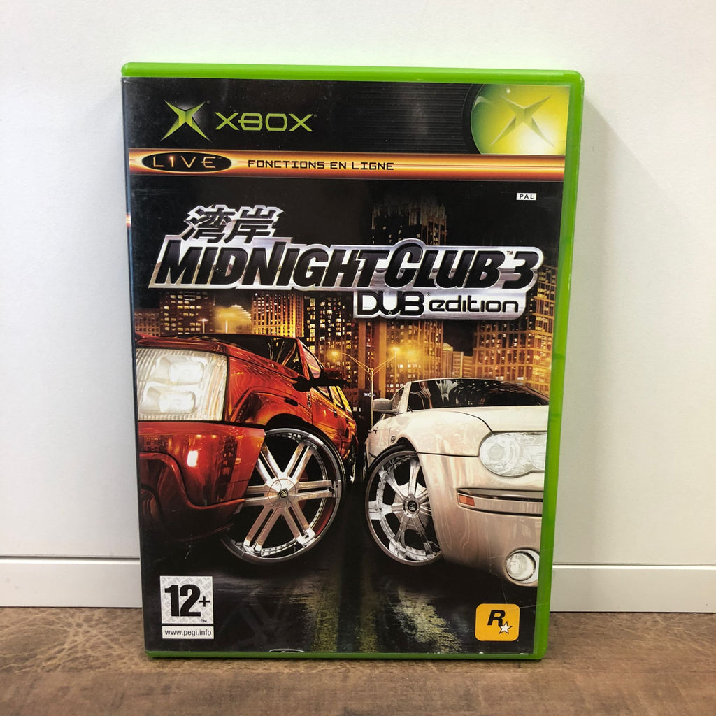 Jeu Xbox Midnight club 3