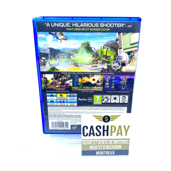 Jeu PS4 - Plants vs Zombies Garden Warfare