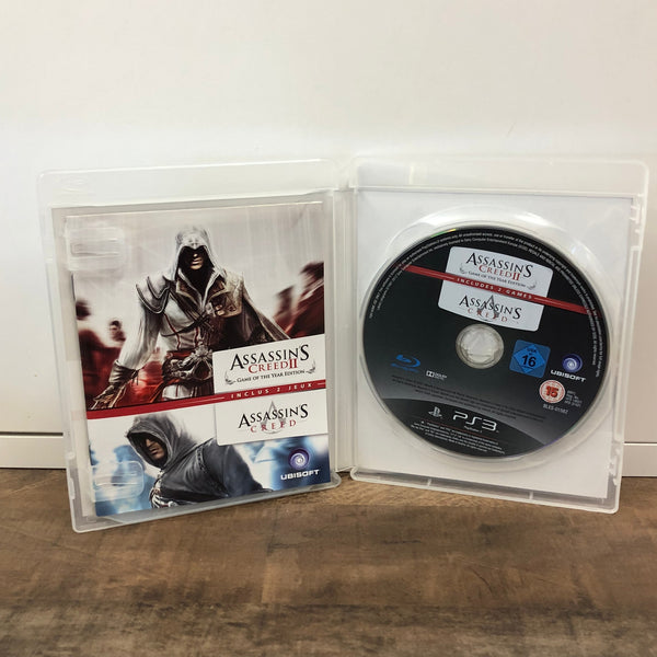 Jeu PS3 Assassin’s Creed II Games of The Year Edition + Assassin’s Creed