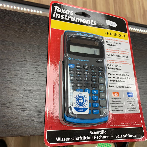 Calculatrice Texas Instruments TI-30 Éco RS - NEUF