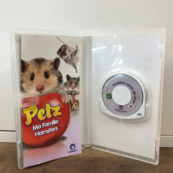 Jeu PSP petz: Ma famille Hamsters