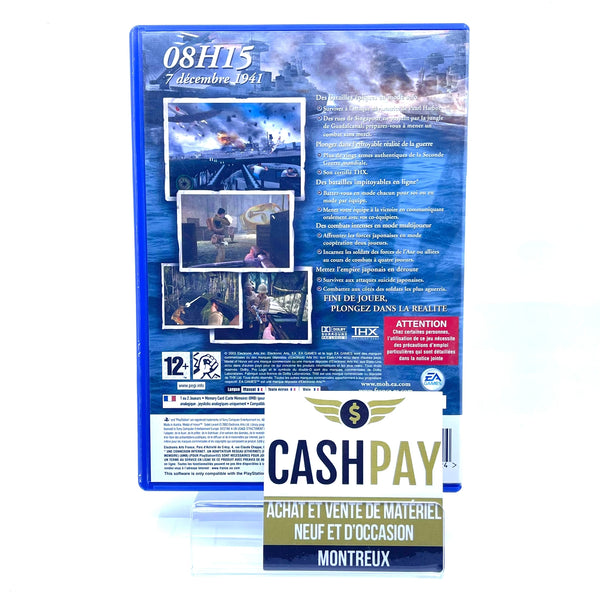 Jeu PS2 - Medal Of Honor Soleil Levant