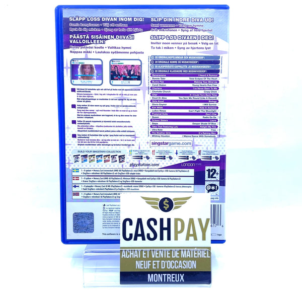 Jeu PS2 - Sing Star Anthems