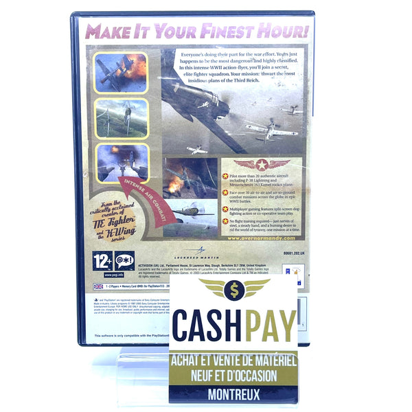 Jeu PS2 - Secret Weapons Over Normandy