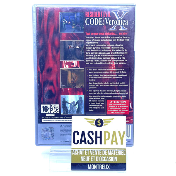 Jeu PS2 - Resident Evil Code Veronica
