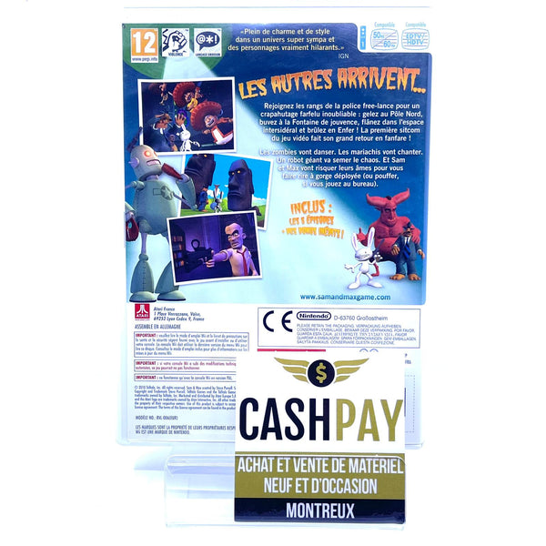 Jeu Nintendo Wii - Sam Et Max au-delà du Temps et de l’espace