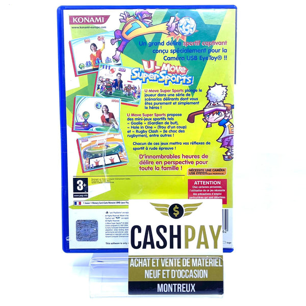 Jeu PS2 - U-Move Super Sports