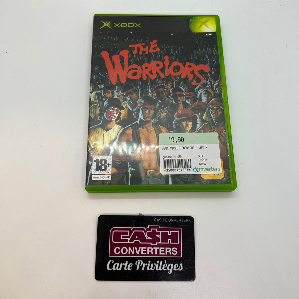 XBOX X The Warriors  Xbox