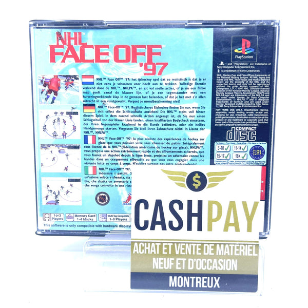 Jeu PS1 - NHL Face Off 97