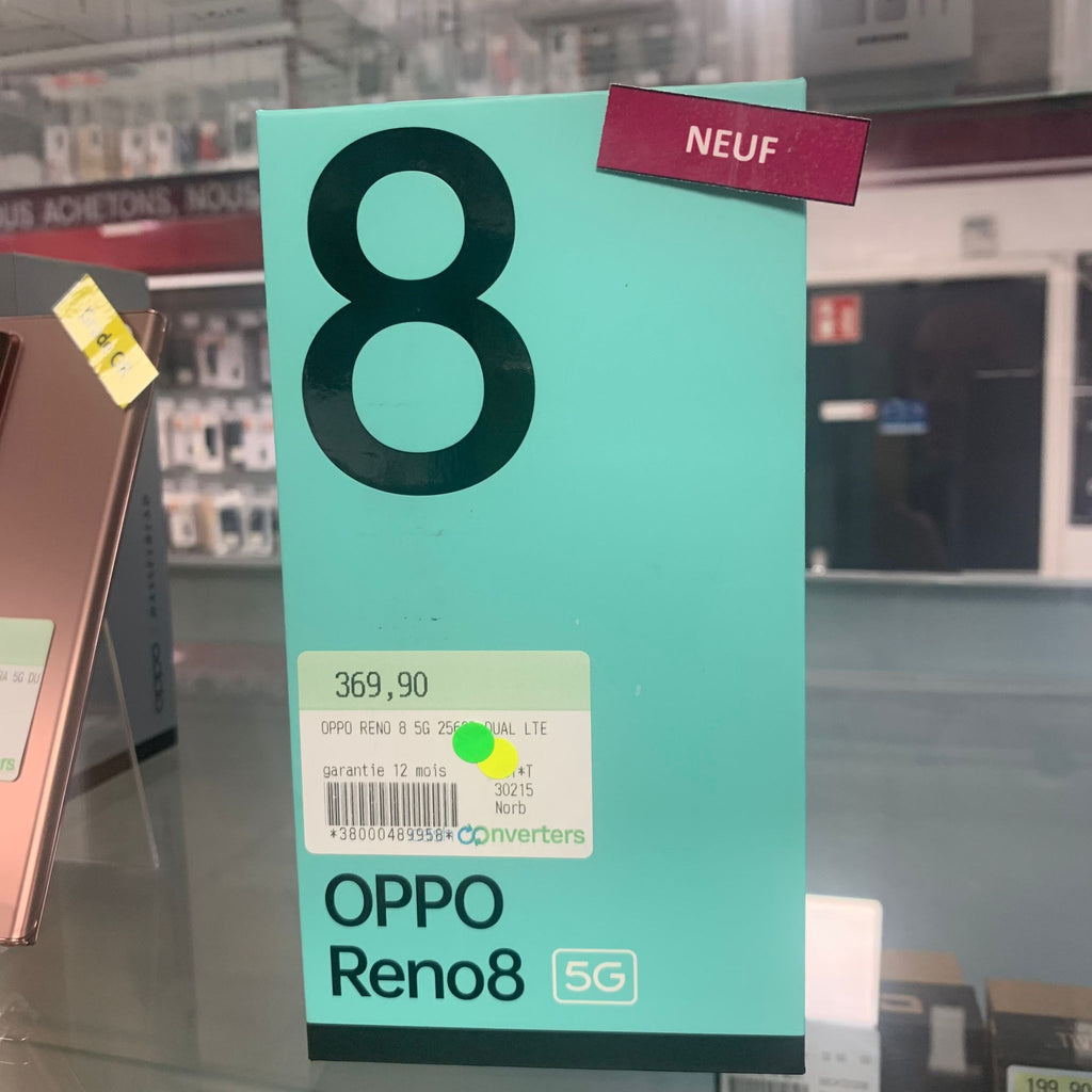 Oppo Reno8 5G 256GB - NEUF