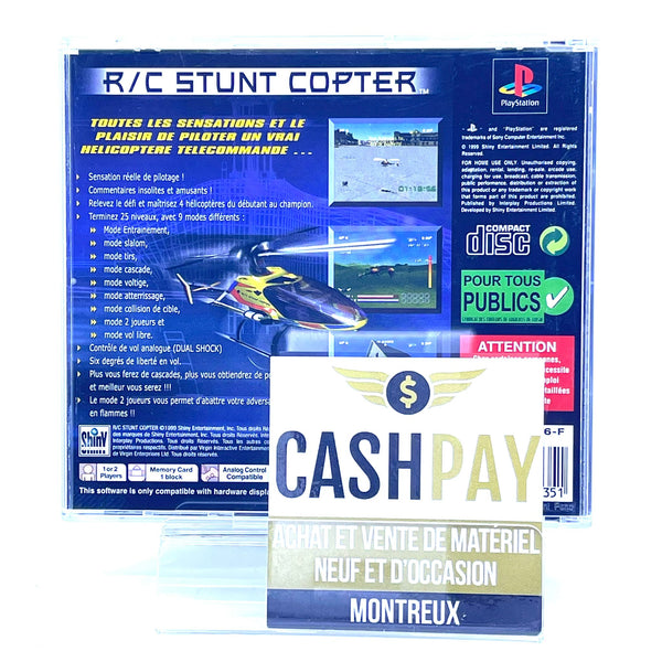Jeu PS1 - R/C StuntMan Copter