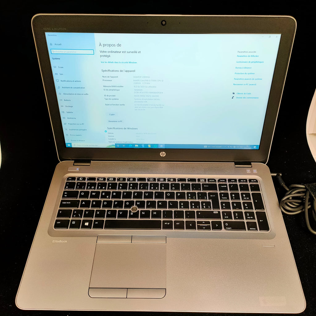 Ordinateur portable HP Elitebook 850 g4