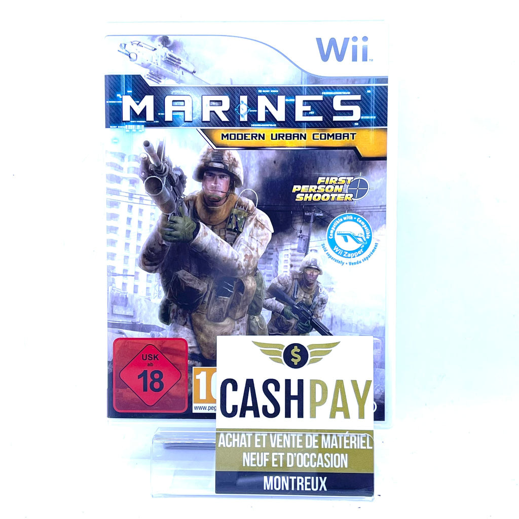 Jeu Nintendo Wii - Marines Modern Urban Combat
