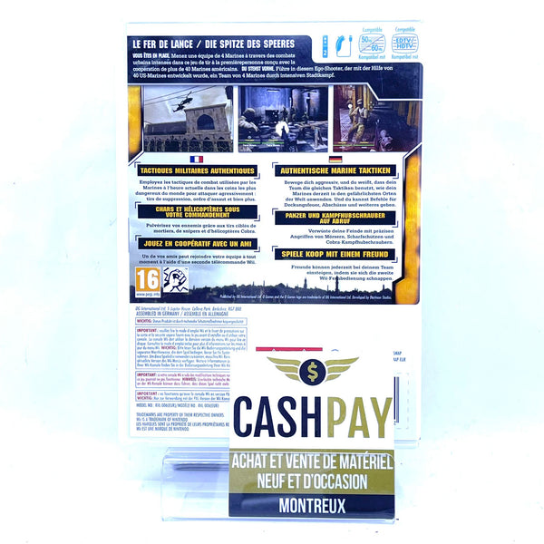 Jeu Nintendo Wii - Marines Modern Urban Combat