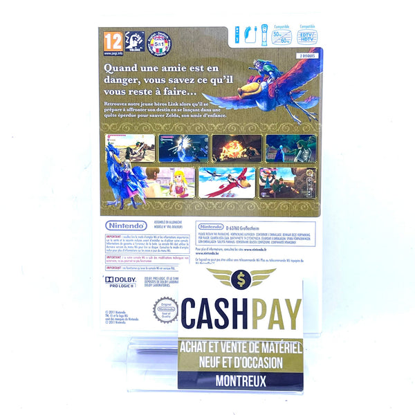 Jeu Nintendo Wii - The Legend Of Zelda Skyward Sword