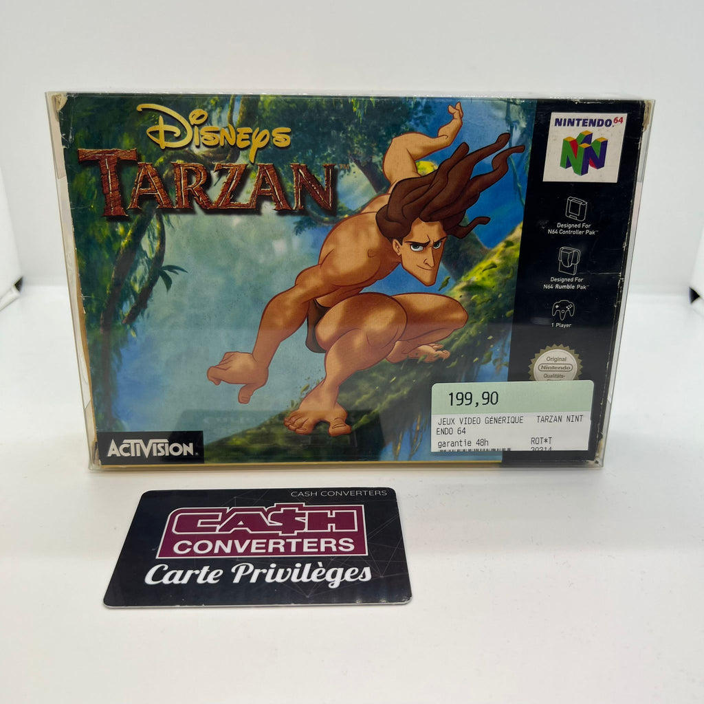 Jeux Nintendo 64 Tarzan Disneys