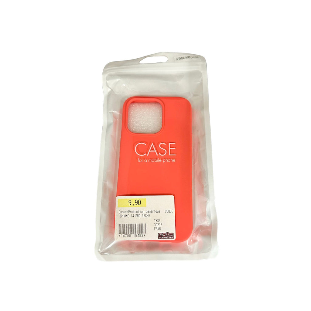 COQUE IPHONE 14 PRO CORAIL- NEUF