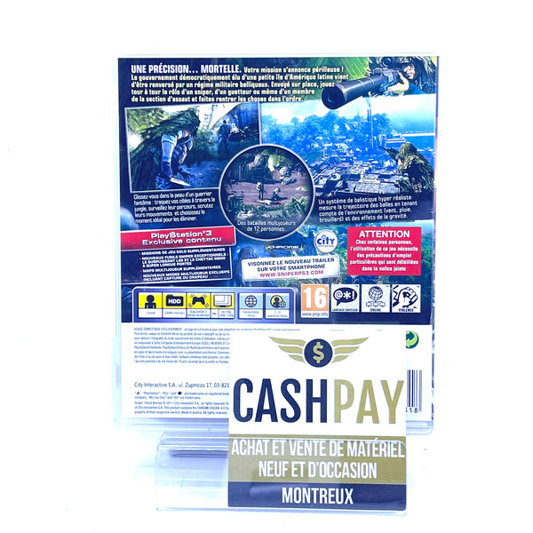 Jeu PS3 - Sniper Ghost Warrior