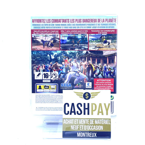 Jeu PS3 - Virtua Fighter 5