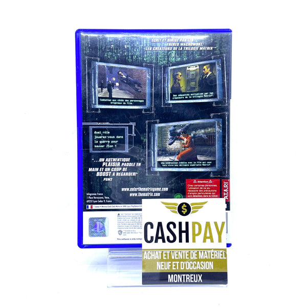 Jeu PS2 - Enter the Matrix