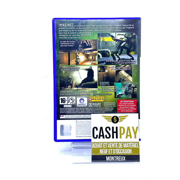 Jeu PS2 - Tom Clancy’s Splinter Cell Chaos Theory