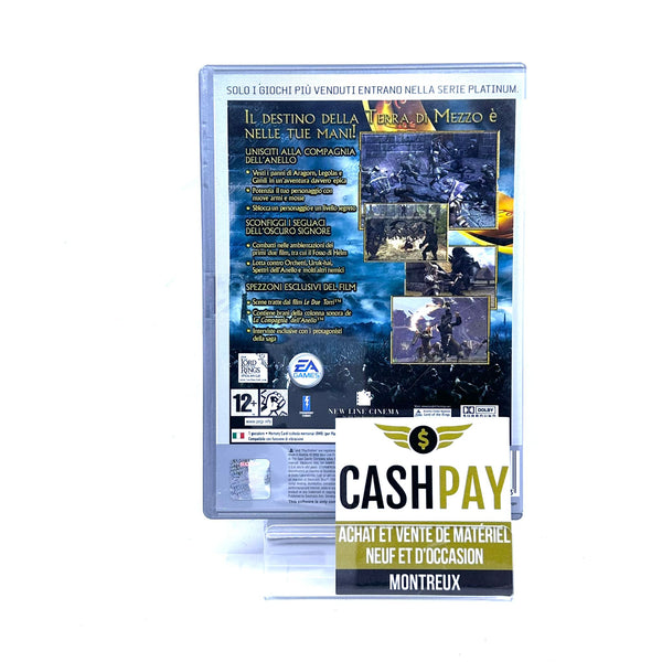 Jeu PS2 - Le Seigneur des Anneaux Les Deux Tours