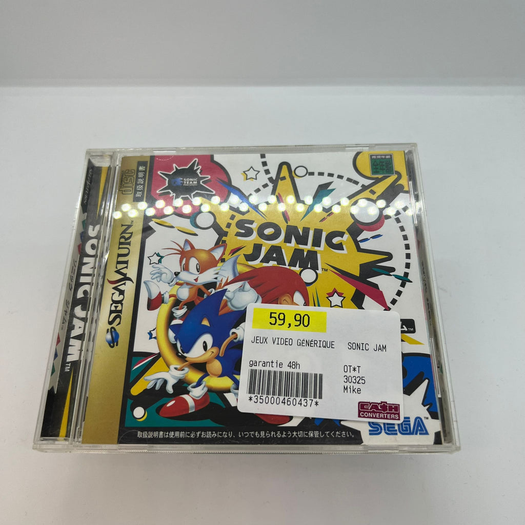 Sega Saturn : Sonic Jam version Jap