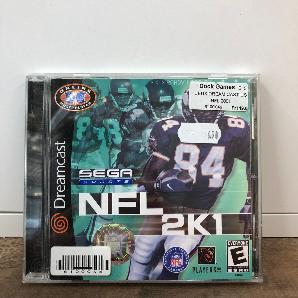 Jeu PS1 - NFL 2k1