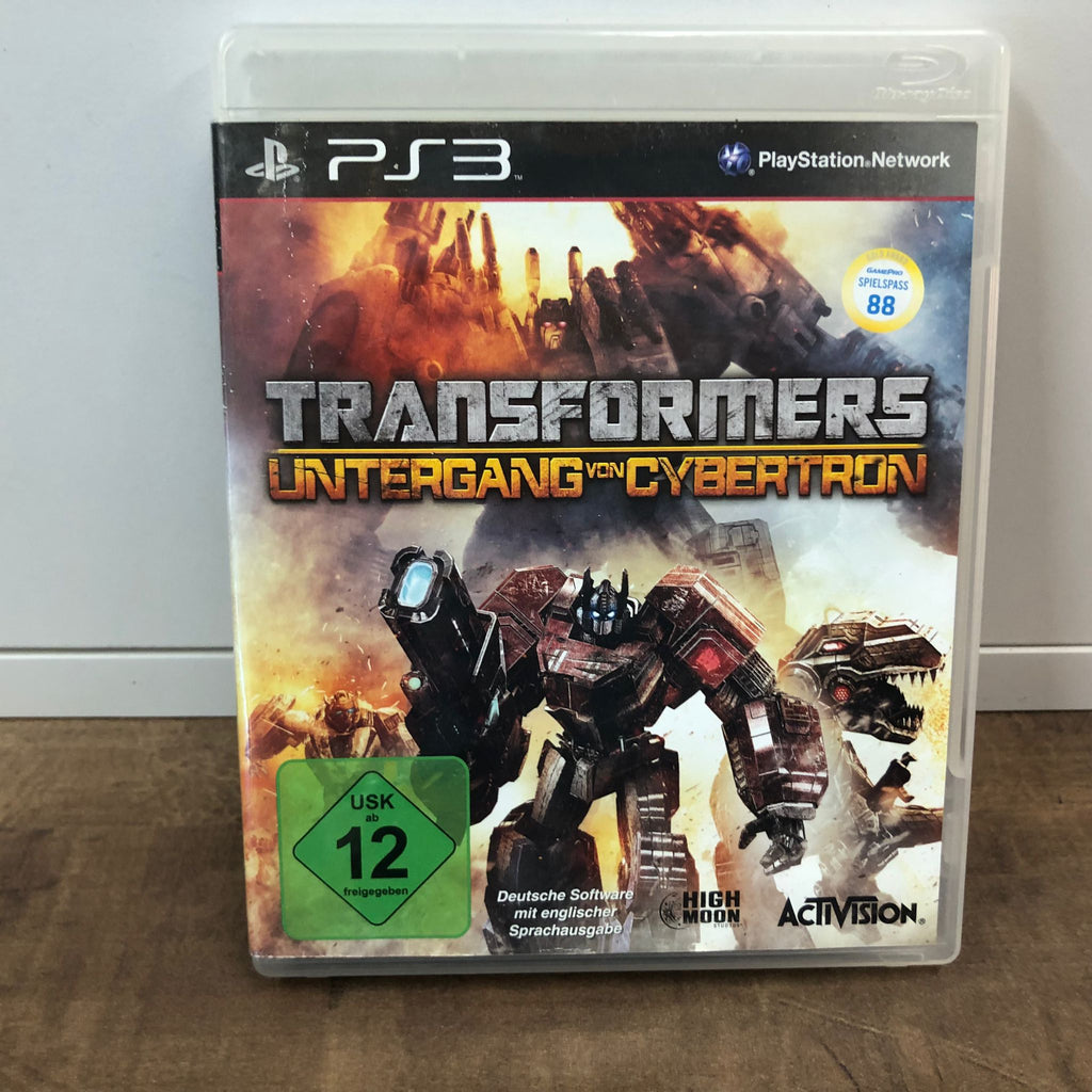 Jeu PS3 - Transformers untergang Bon cyberton