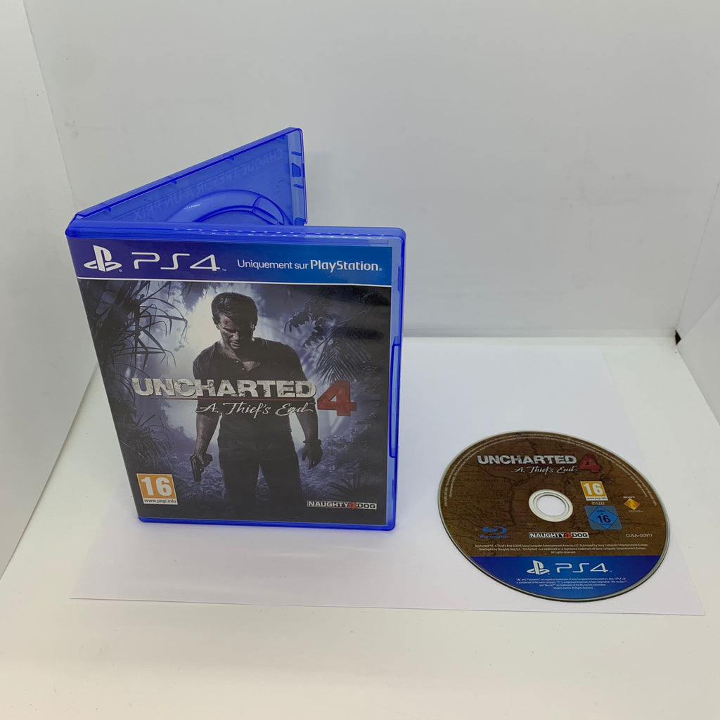 Jeu PS4 Uncharted 4 A Thief’s End,