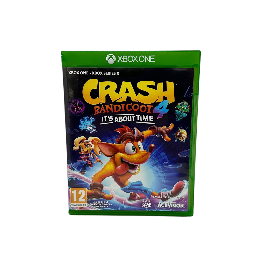 JEU XBOX ONE CRASH BANDI COOT 4,