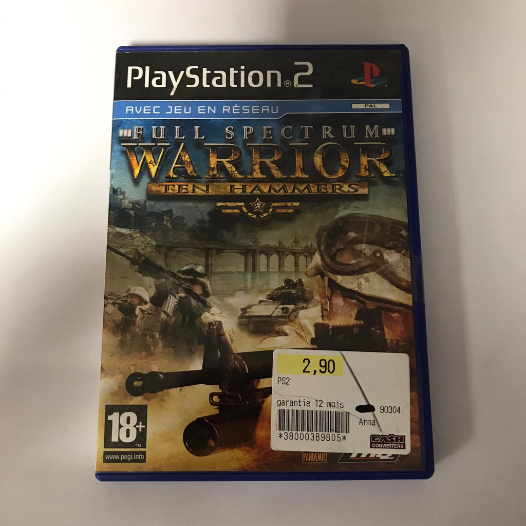 Jeu PS2 Full spectrum warrior - Ten hammers