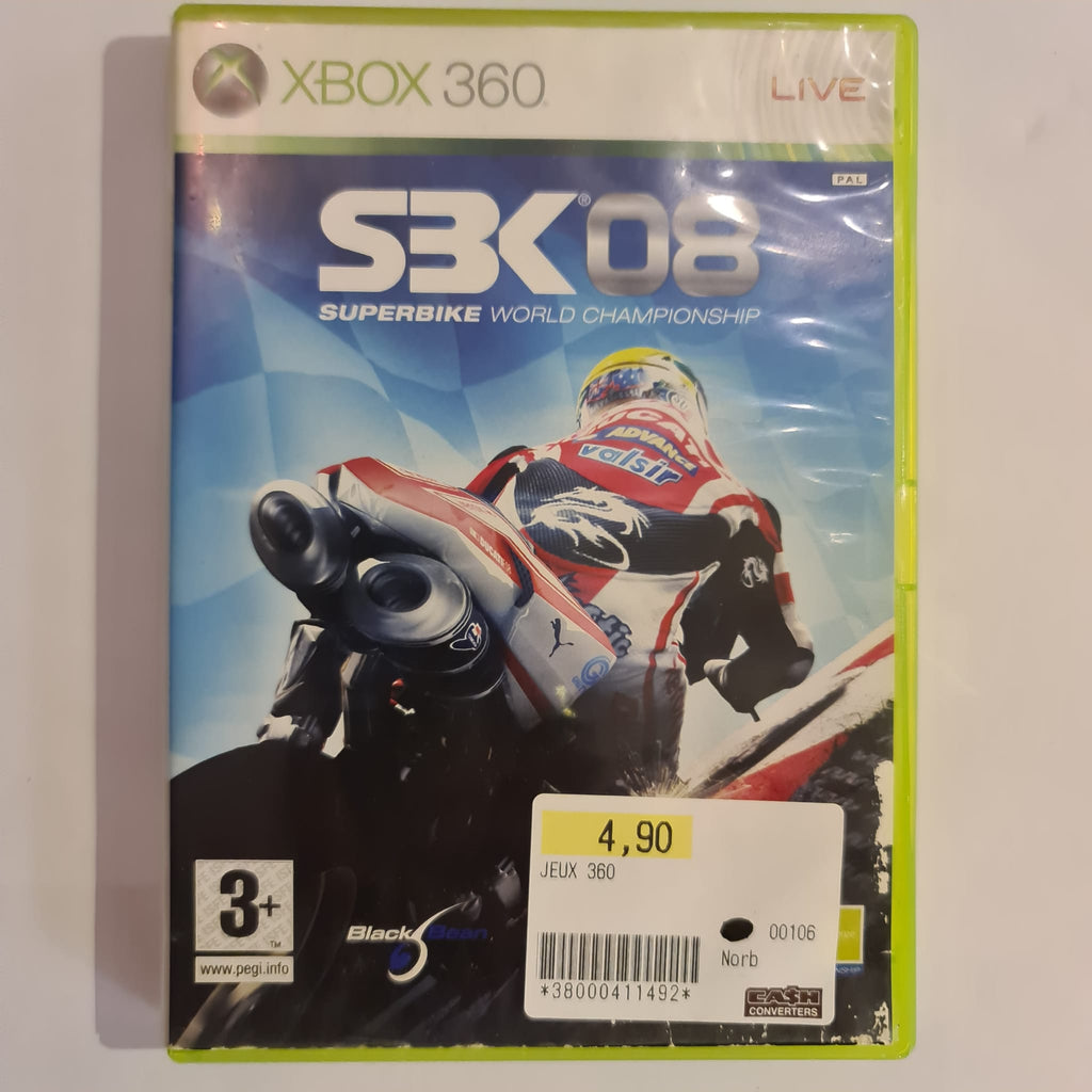 Jeu Xbox 360 SBK 08 SuperBike World Championship